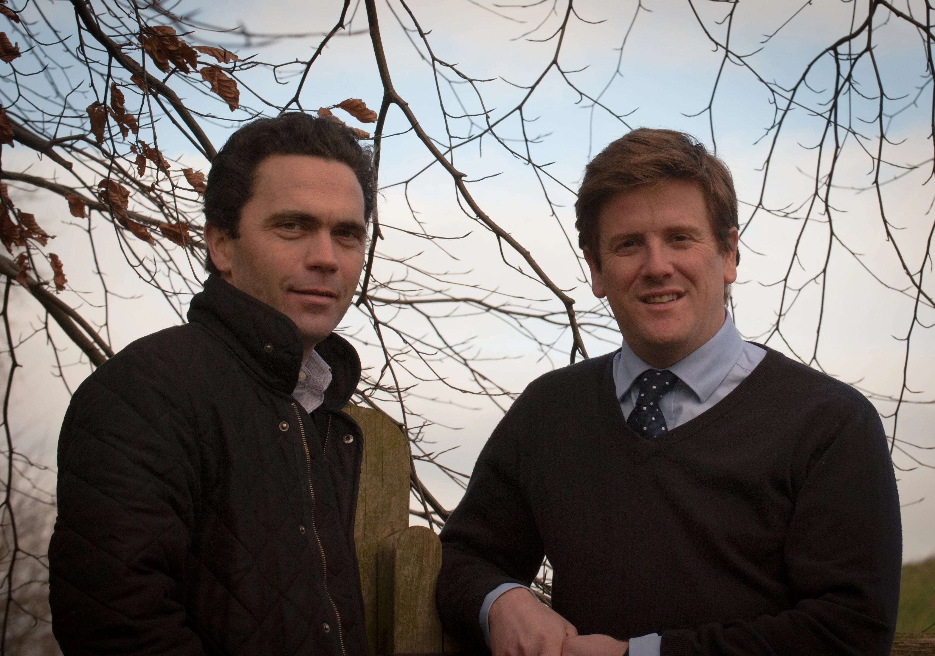 Toby Milbank and Tom Robinson, directors of The Search Partnership. 
