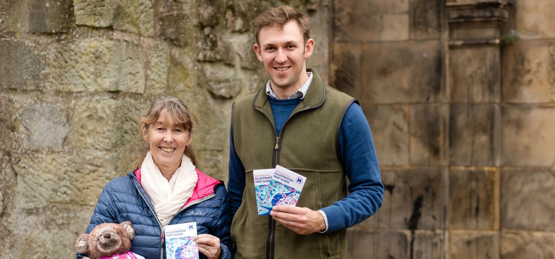 Linda Bankier and Cameron Robertson, Berwick Heritage Open Days steering group .jpg