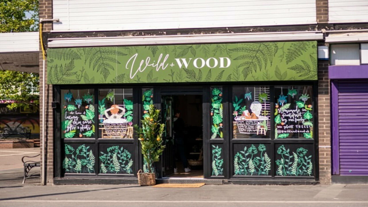 Wild & Wood's first shop located on Featherstone high street.