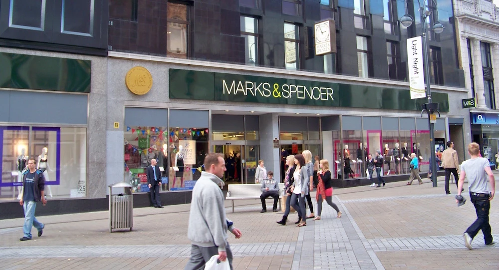 Marks and Spencer store