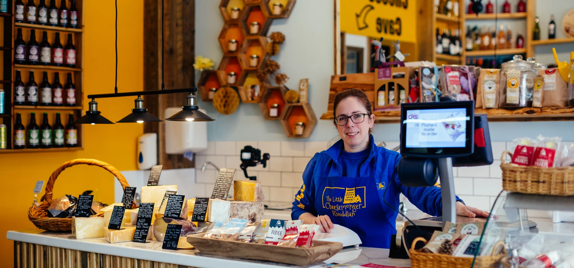 Gemma Williams, founder of The Little Cheesemonger in North Wales.