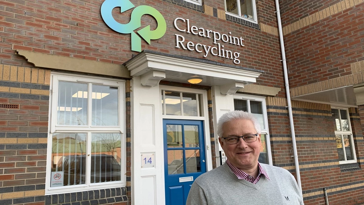 Andrew Perkins - head of paper at Clearpoint Recycling