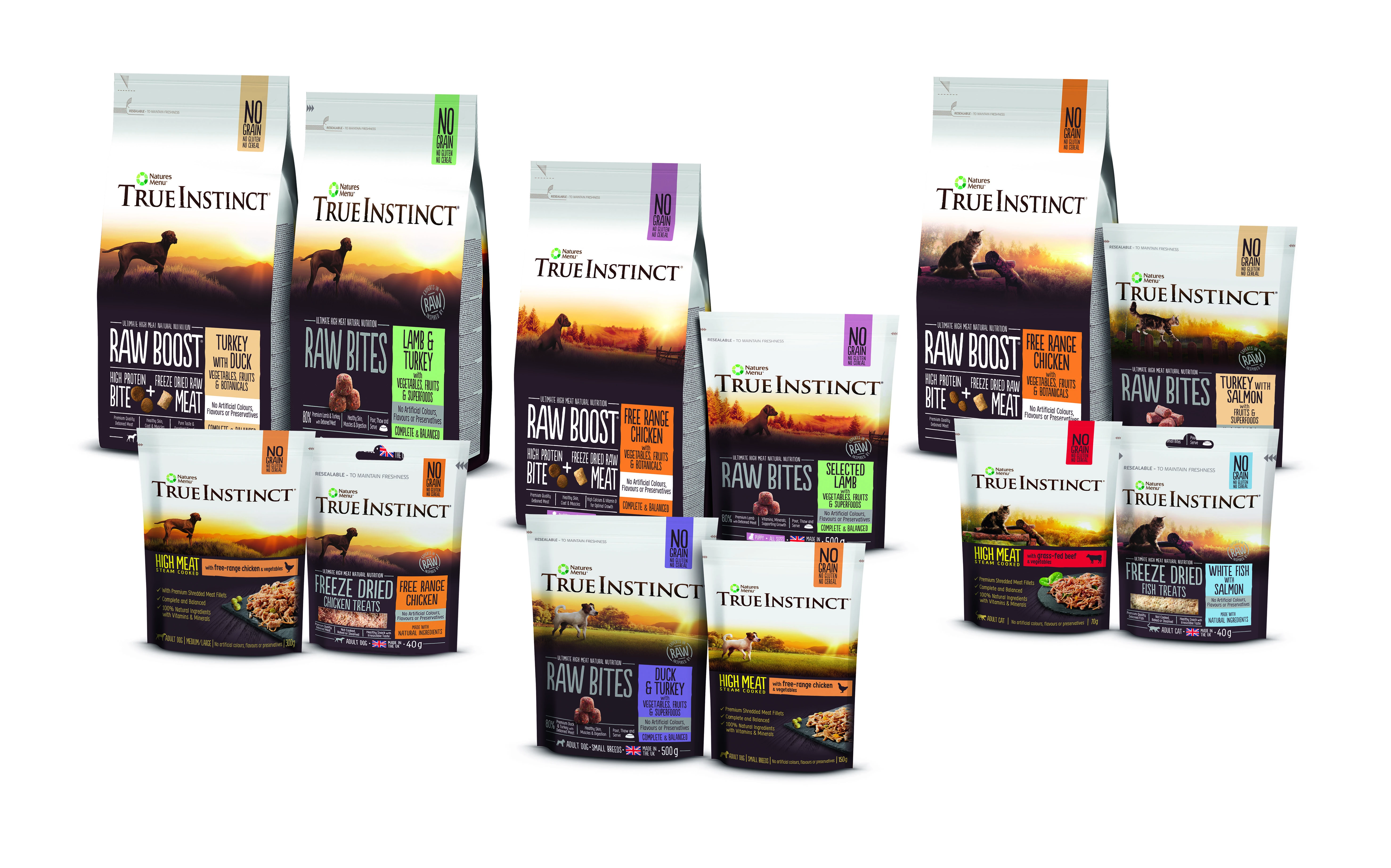 Natures Menu packs
