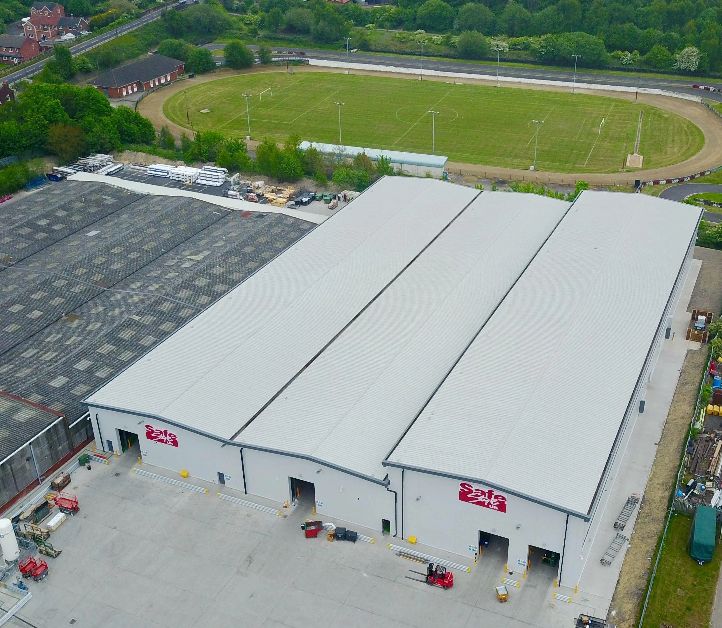 Safestyle factory handed over by construction firm Harris