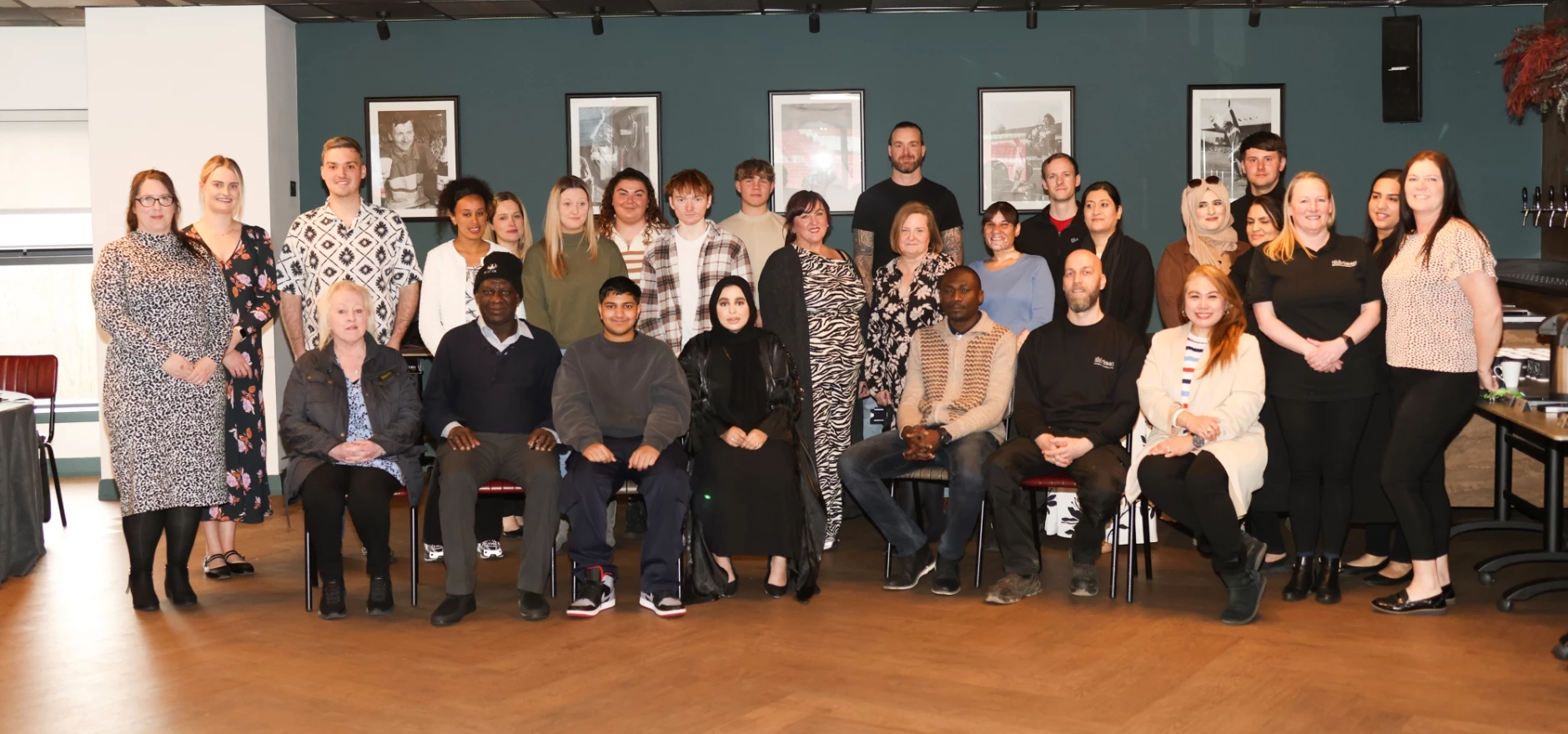 Tees Valley Move Forward - New Start - people who have been on placements at the celebration event.jpg
