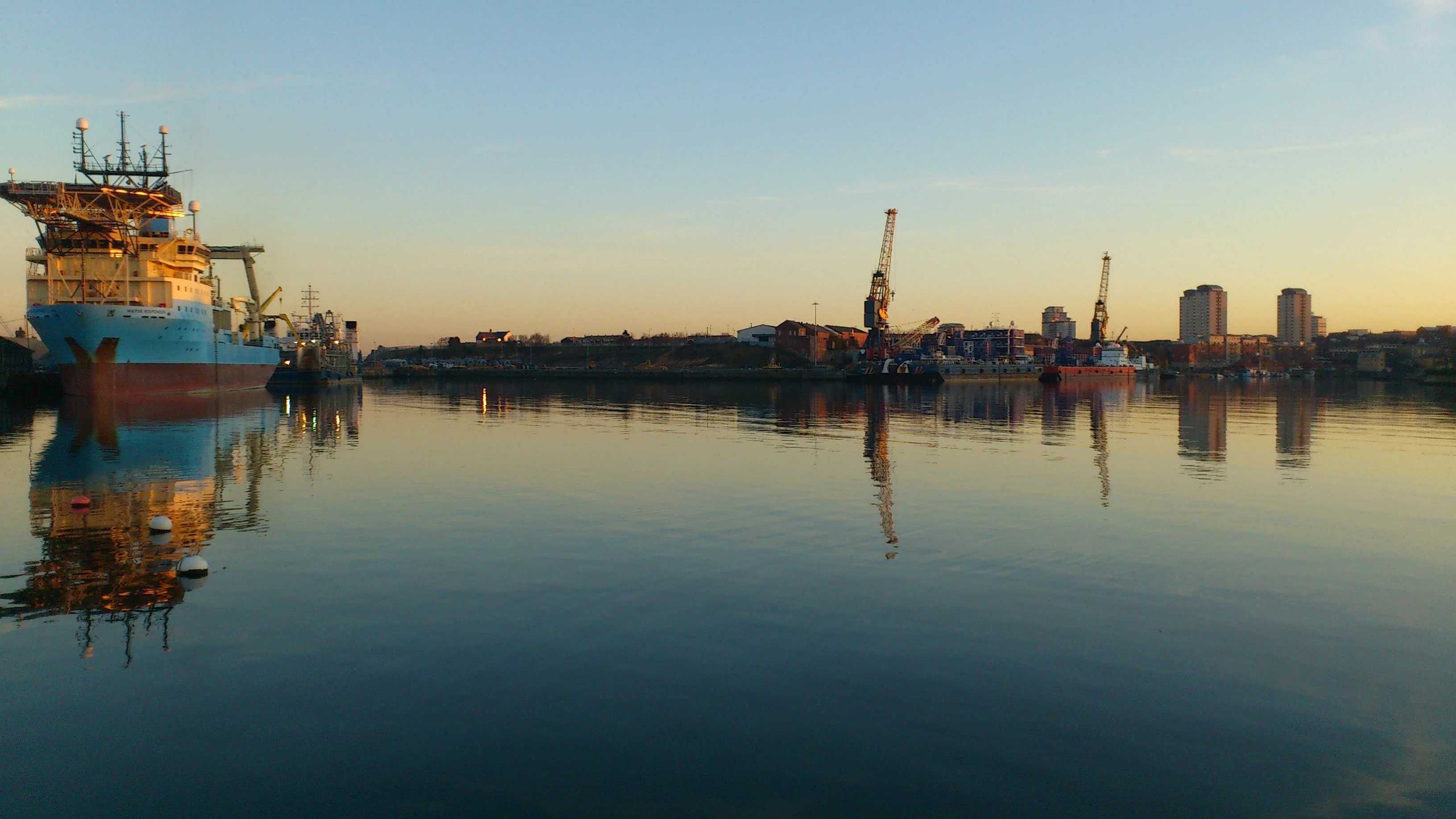 Sunderland Port Reflection