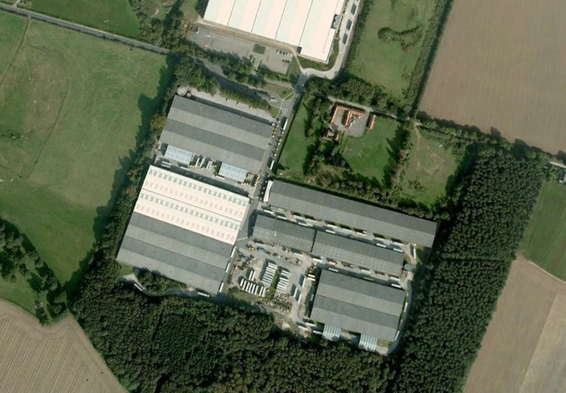 The industrial and logistics complex on High Common Lane in Doncaster.