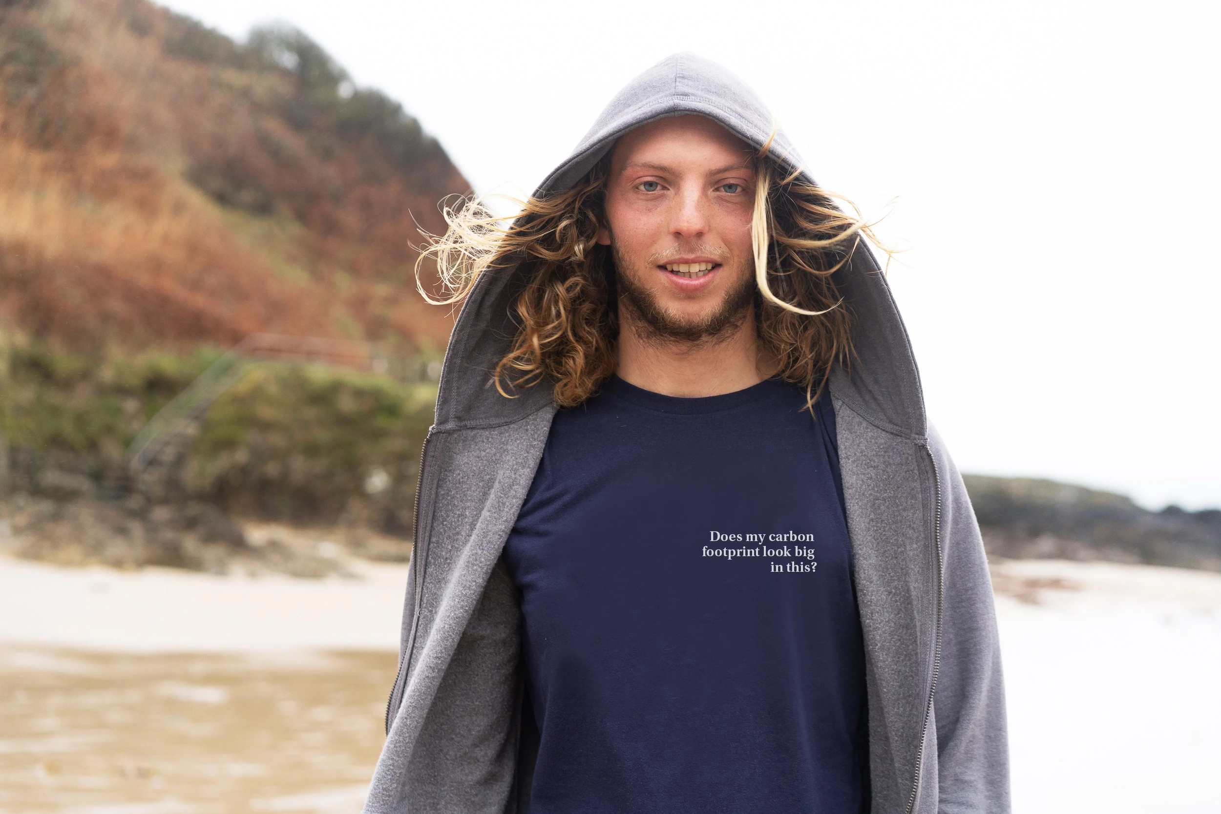 Inland Sea's 'Does My Carbon Footprint Look Big in This' T-shirt