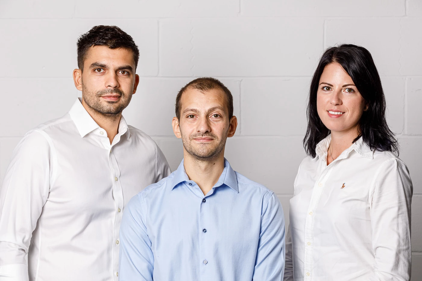 Left to right Adrian Negoita (Co-founder) Andrei Danescu (Co-founder) and Oana Jinga (Co-founder)