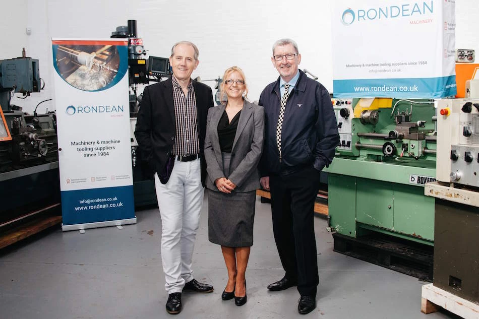 Gordon Brown, consultant at GBLF, Allison King, general manager at Rondean Ltd and Ron Lewis, managing director at Rondean Ltd.