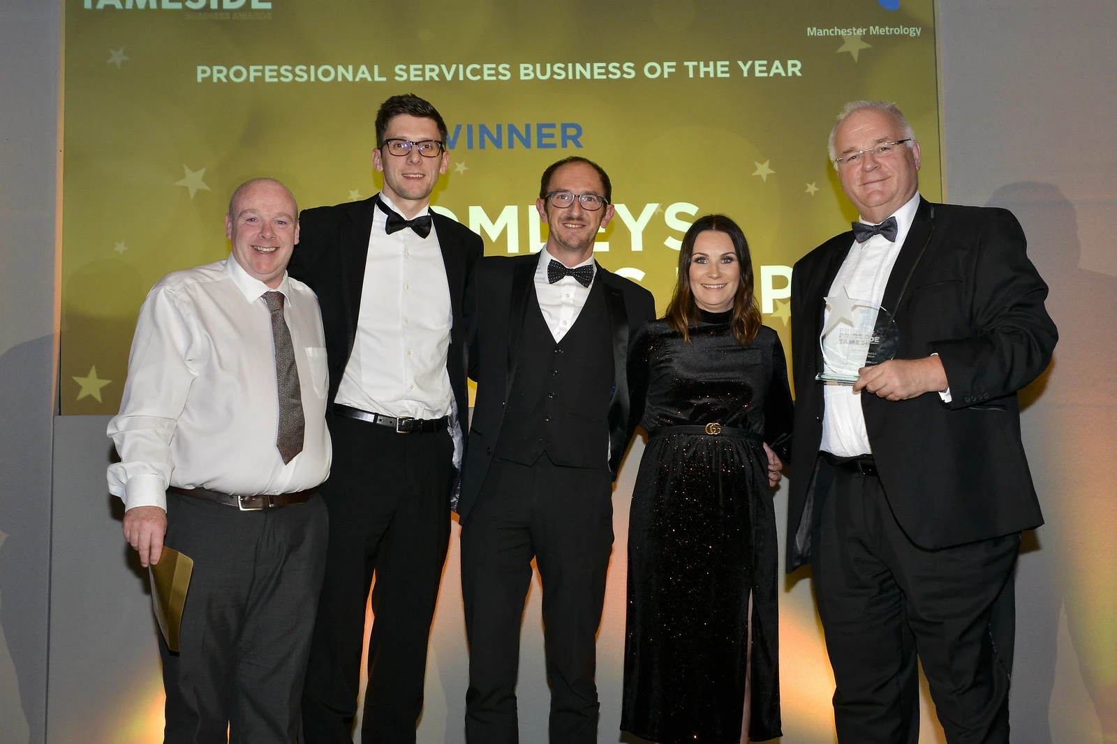 Bromleys triumphs at 2019 Pride of Tameside Business Awards