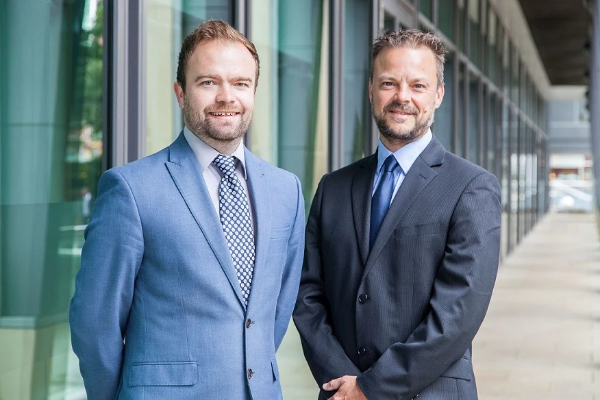 Paul Smith (right), Taylor&Emmet's head of commercial litigation, welcomes Adam Hollis to the team. 