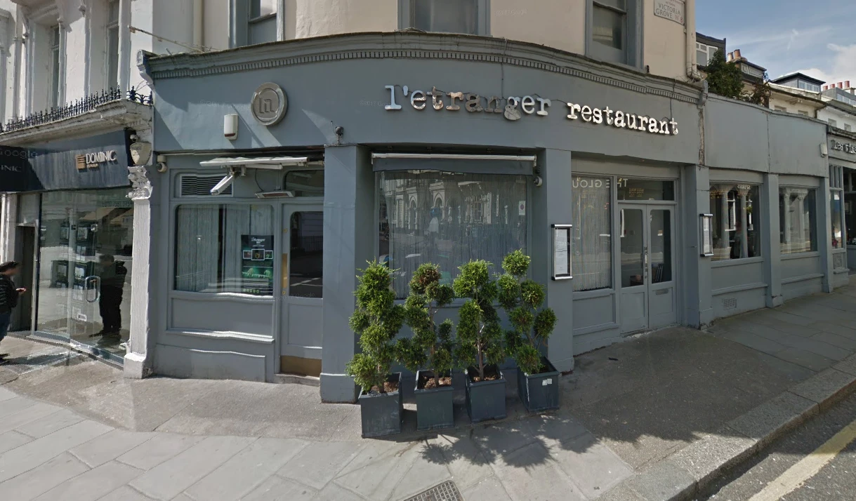 L'Etranger Restaurant in South Kensington.