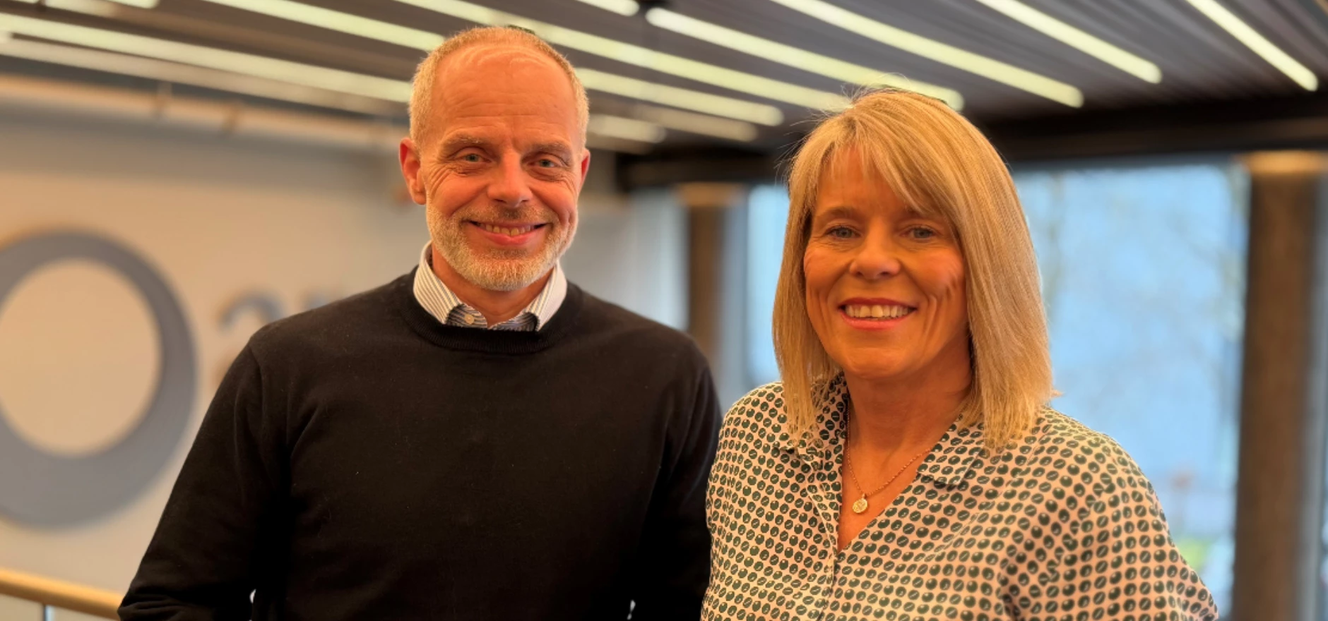 Toni Dare and Martin Bennison
