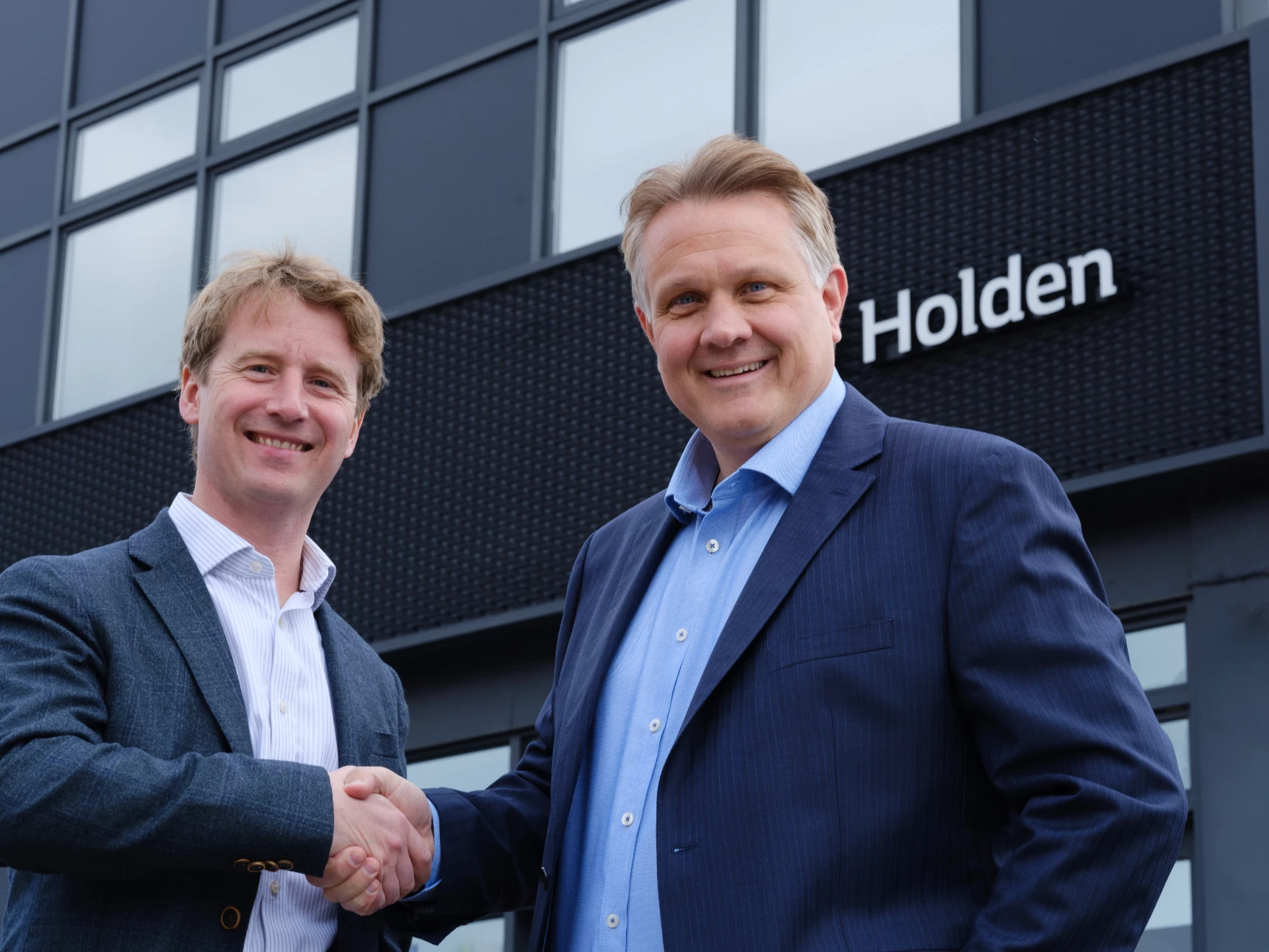 Tim Holden, Chairman, and Martyn Webb, Managing Director of Holden Group