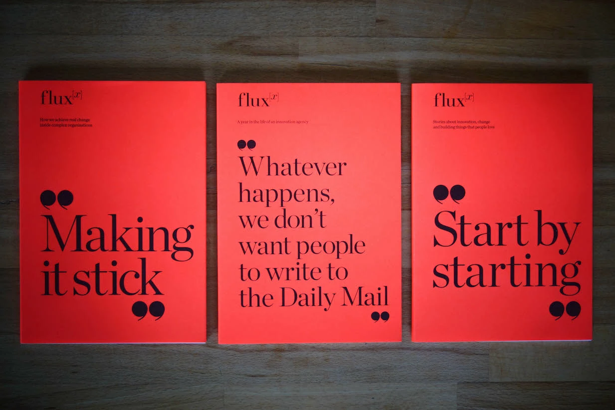 The Fluxx book "Whatever happens, we don't want people to write to the Daily Mail"