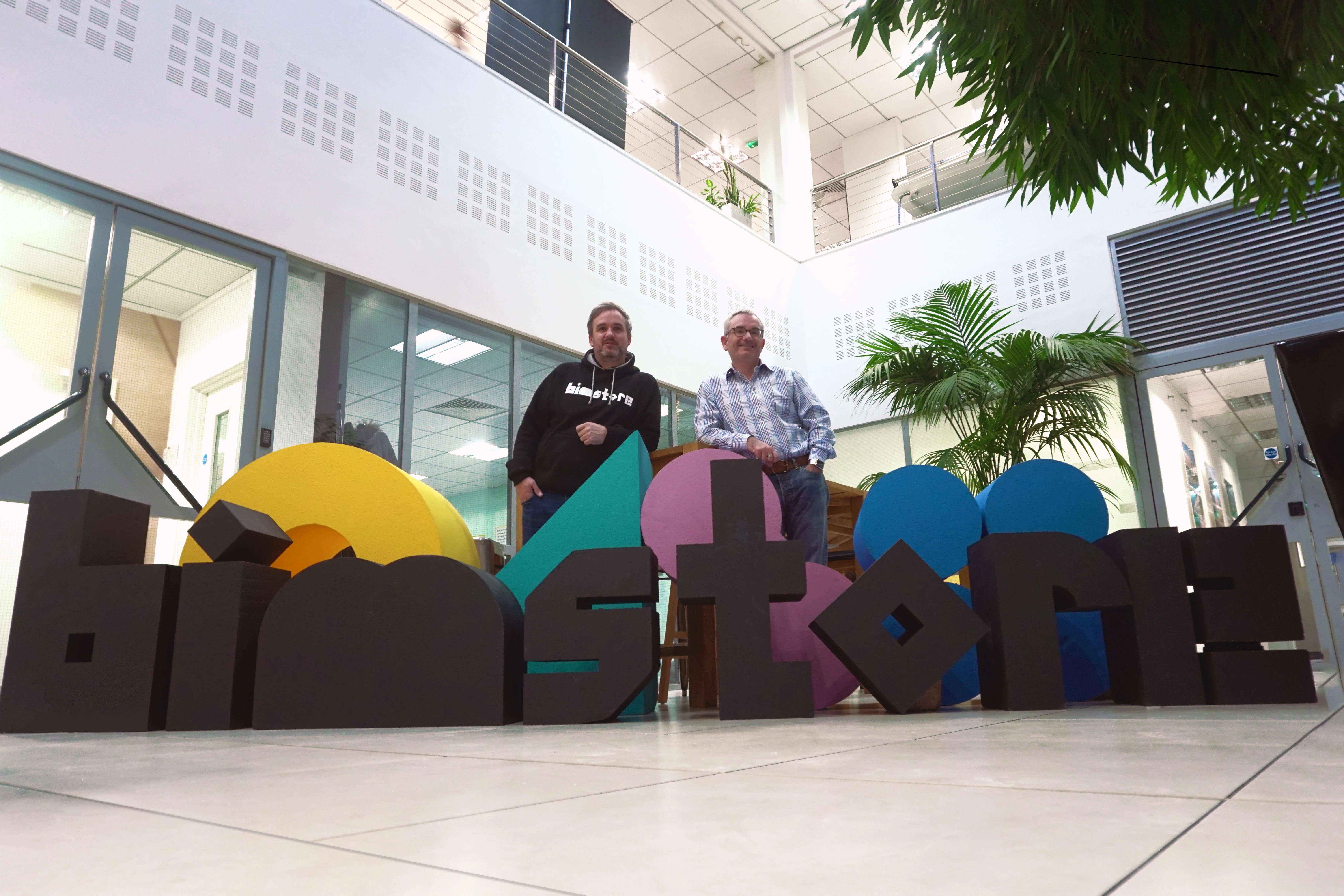 Adam Ward and Rob Charlton of bimstore