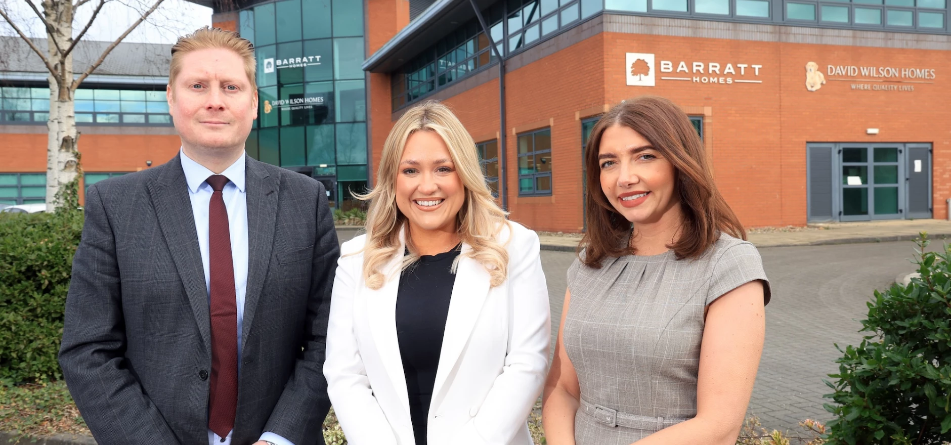 New starters for local housebuilder - (L-R) Ross Laurie, Rebecca Forrest and Hayley Neale.JPG