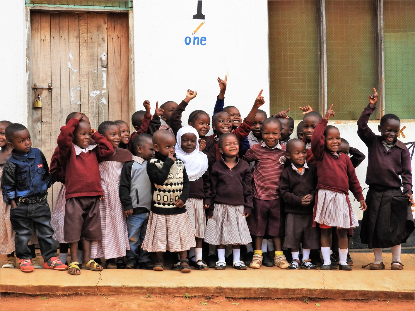 Children at Kings Nursery in Southern Tanzania, part of the COCO Schools for Life programme