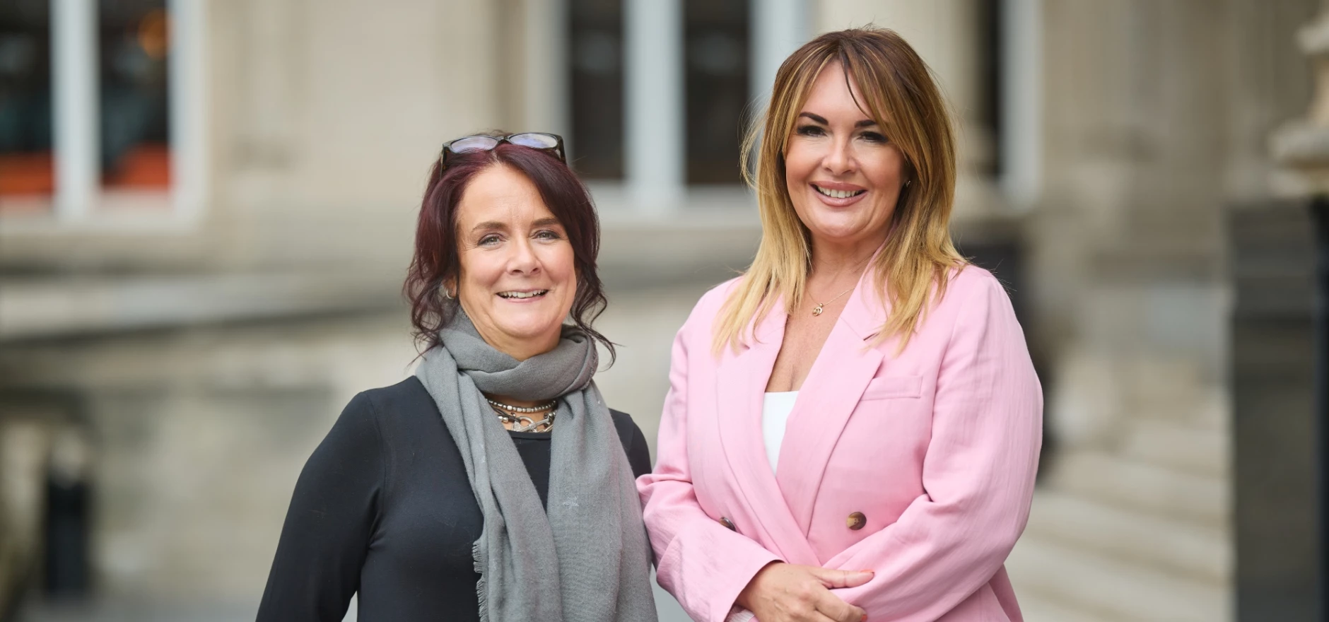 Jeanette Aspinall, right, with Esther Leach.JPG