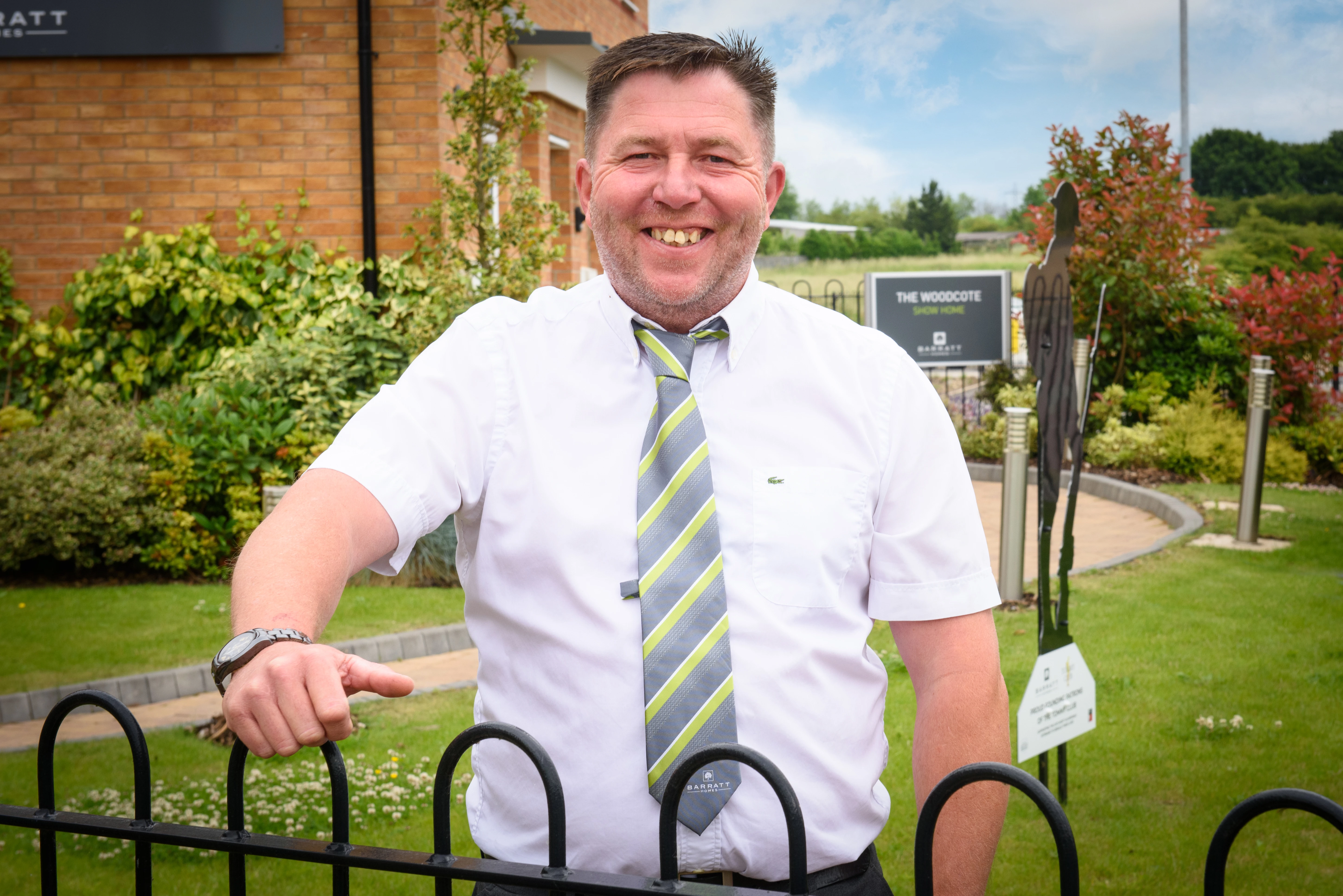 Ade Arnold, Site Manager, Notton Wood View