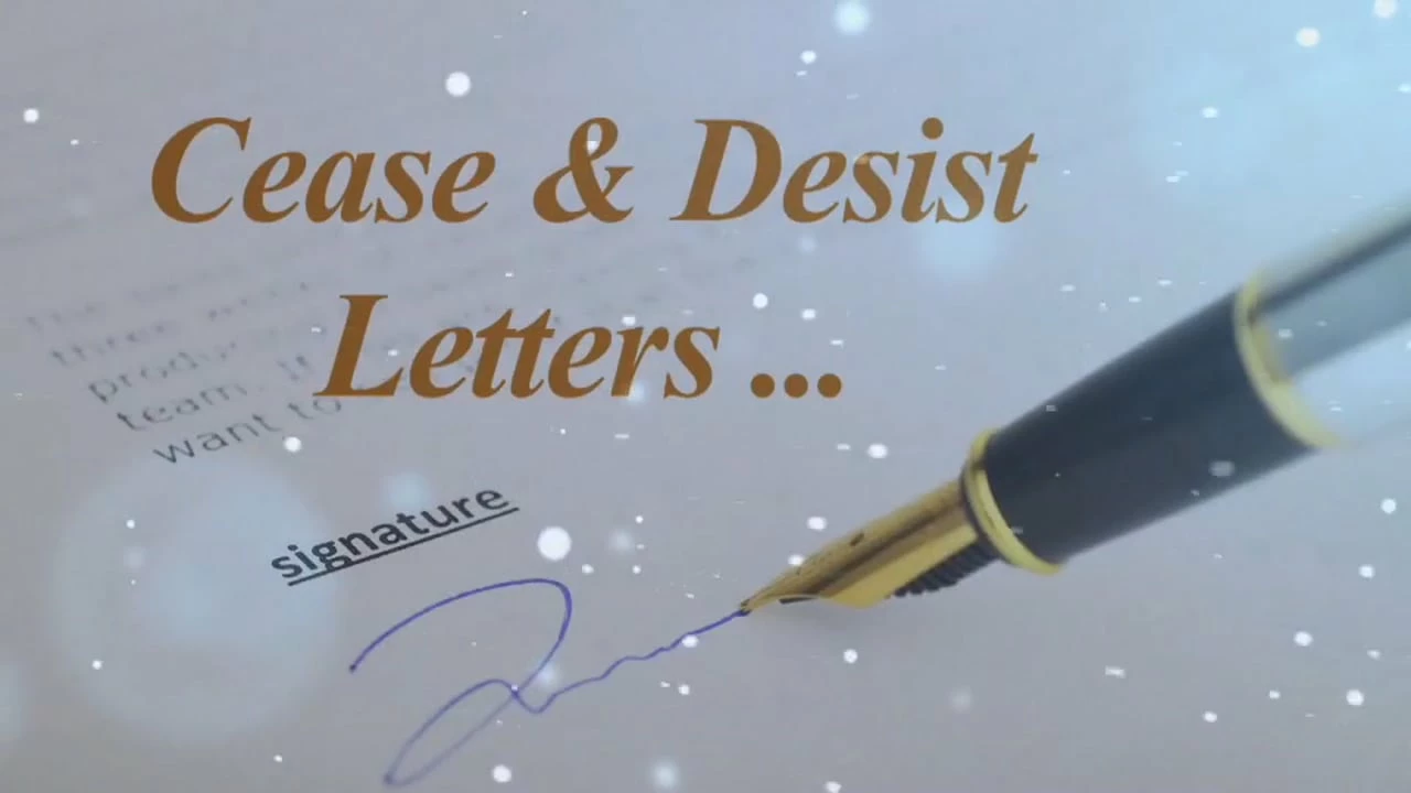 Cease and Desist
