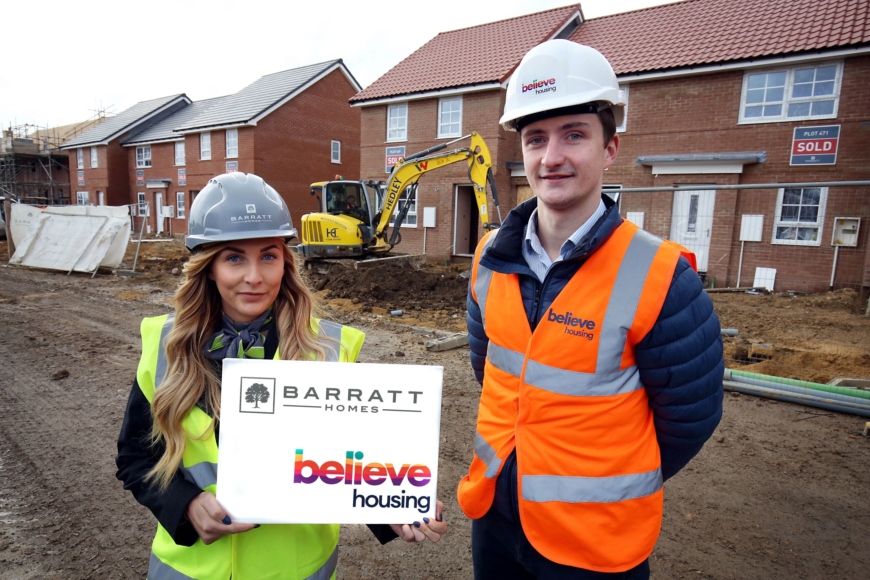 believe housing and Barratt Homes partnership