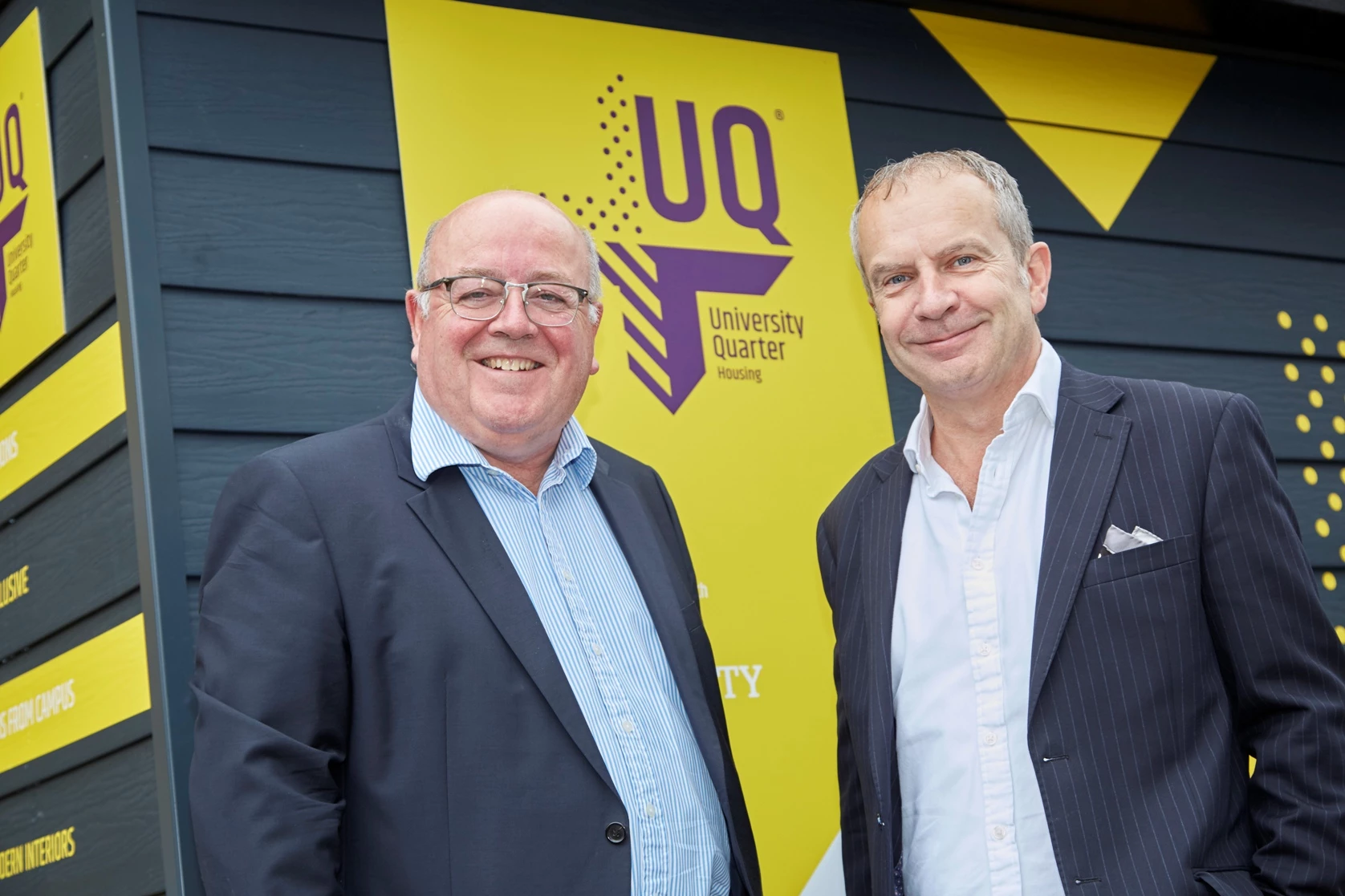 Corporate partner Philip Ashworth (left) with Kexgill Group MD Richard Stott