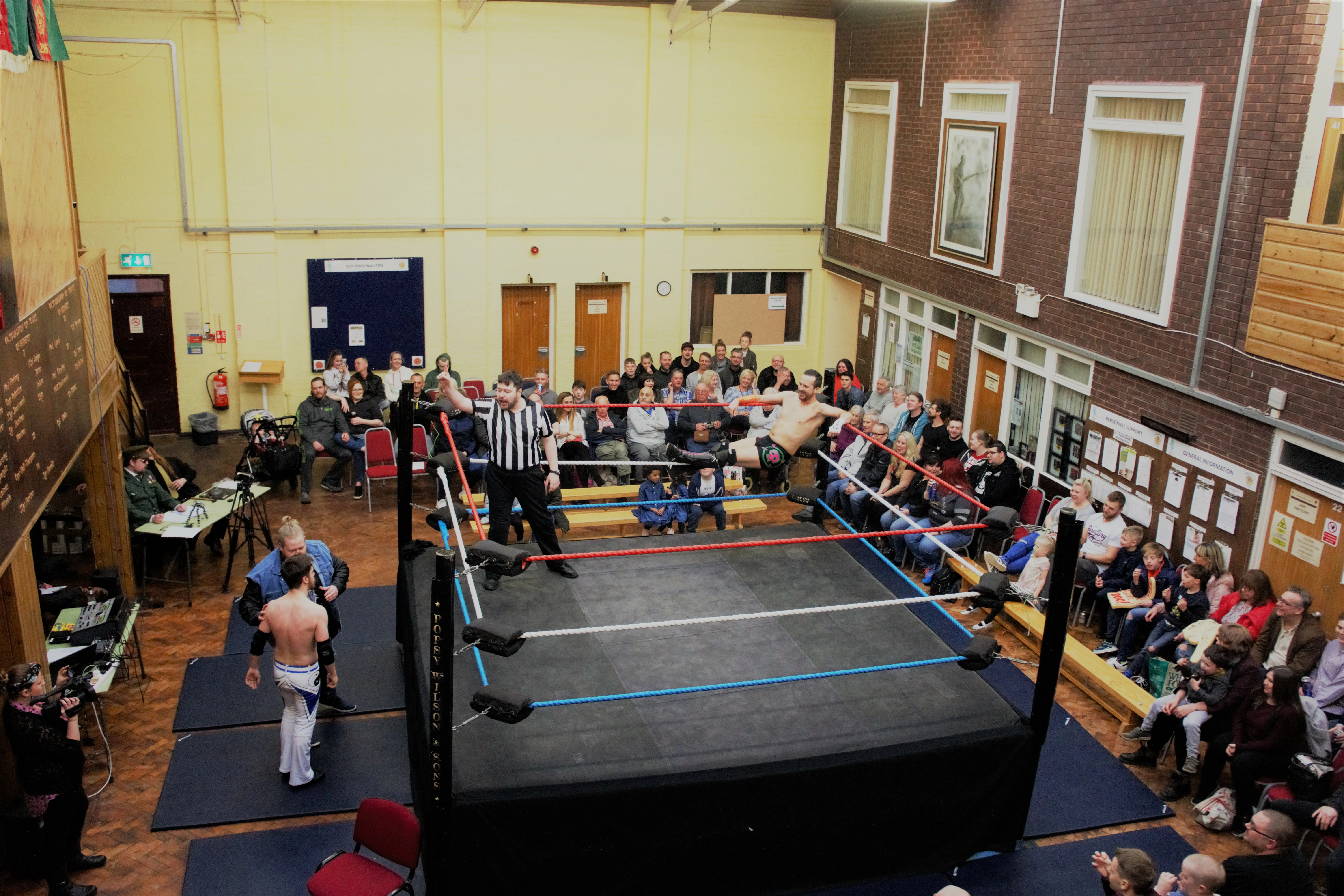 Lancashire Wrestling Federation in the ring