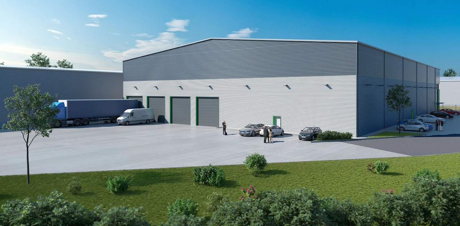How the 16-acre plot at Parkgate Industrial Estate could look post-construction