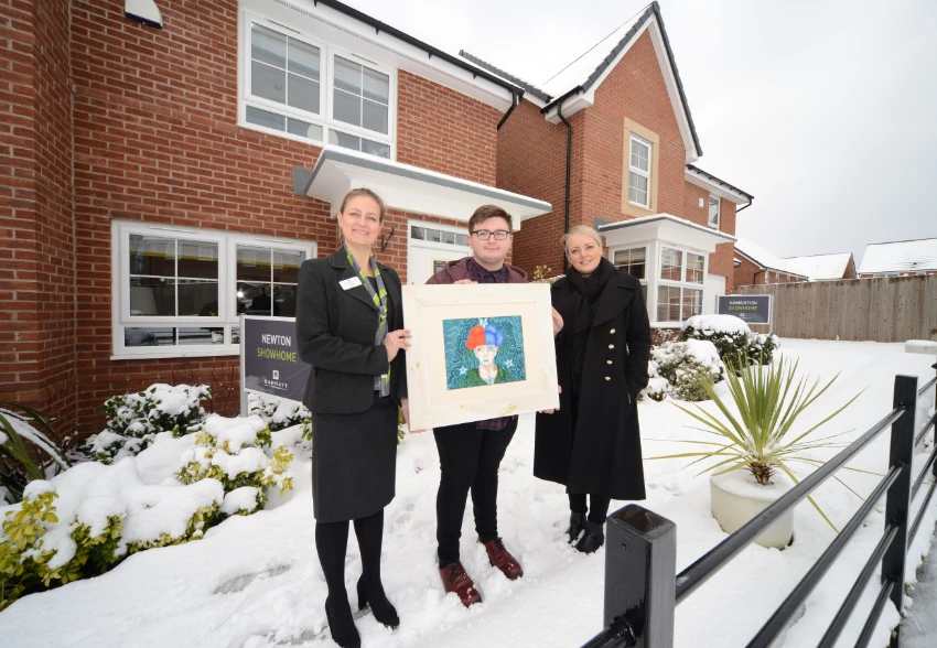 Winner of  Sunderland College art competition