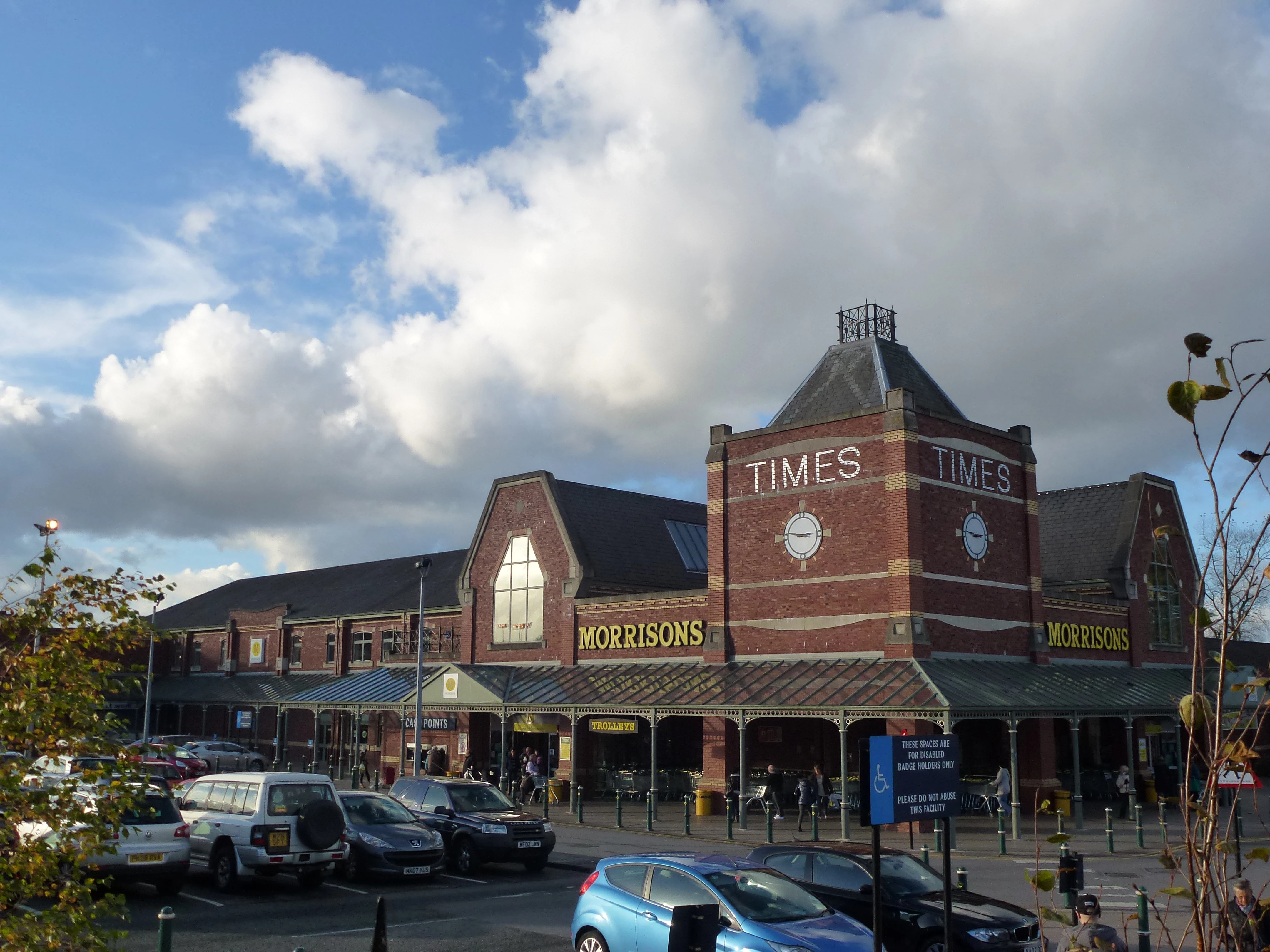 Morrisons supermarket, Heywood