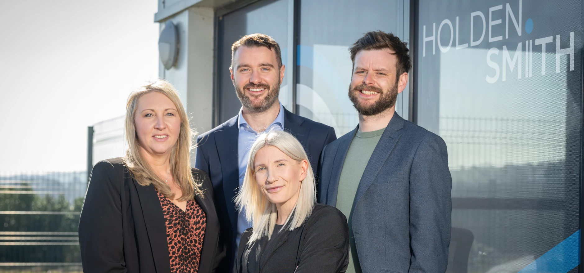 Holden Smith co-founders and directors David Bancroft (back centre) and James Smith with directors Leanne Pollard (front left) and Ryanne Smith copy.jpeg