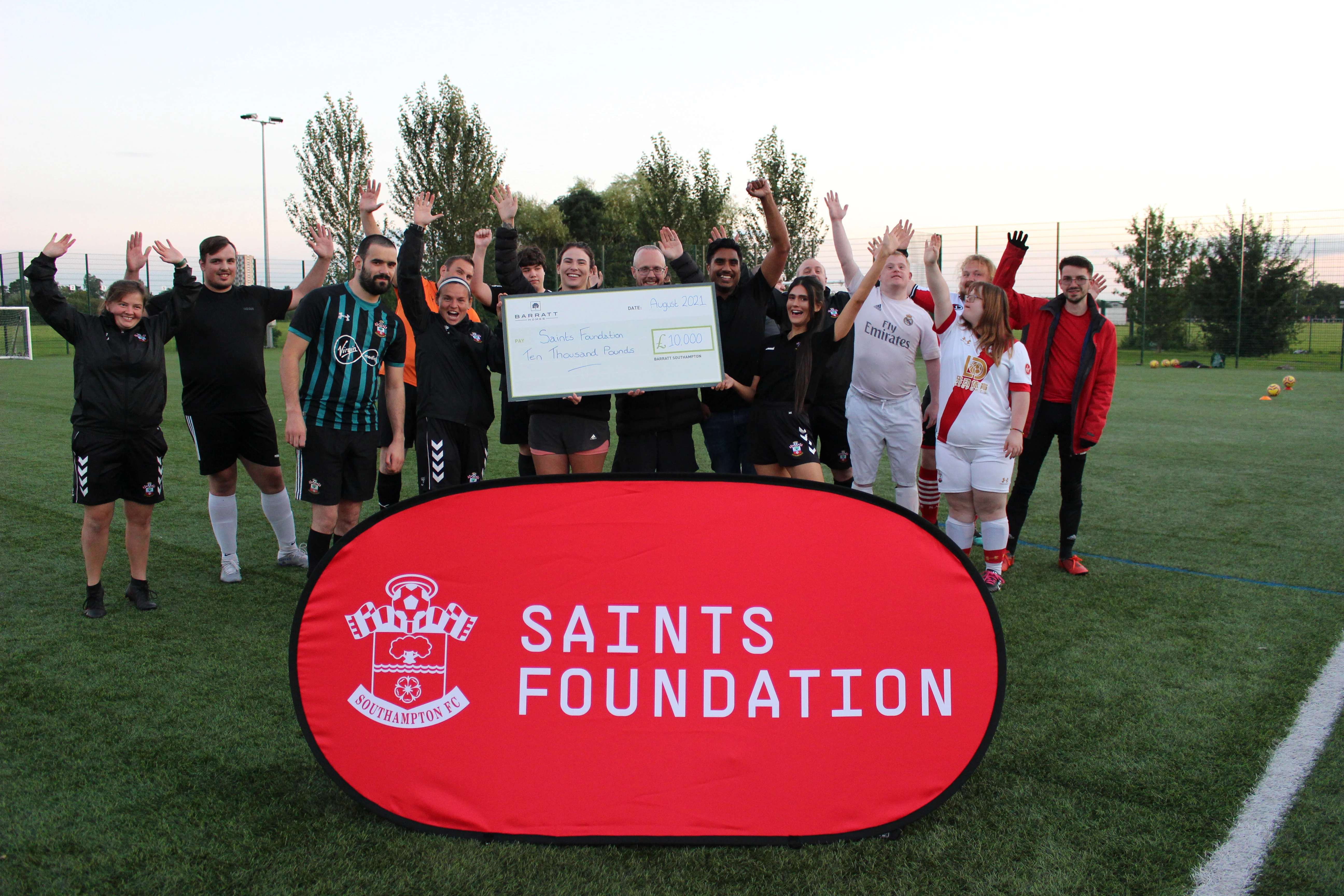 Charity fundraising - Saints Foundation