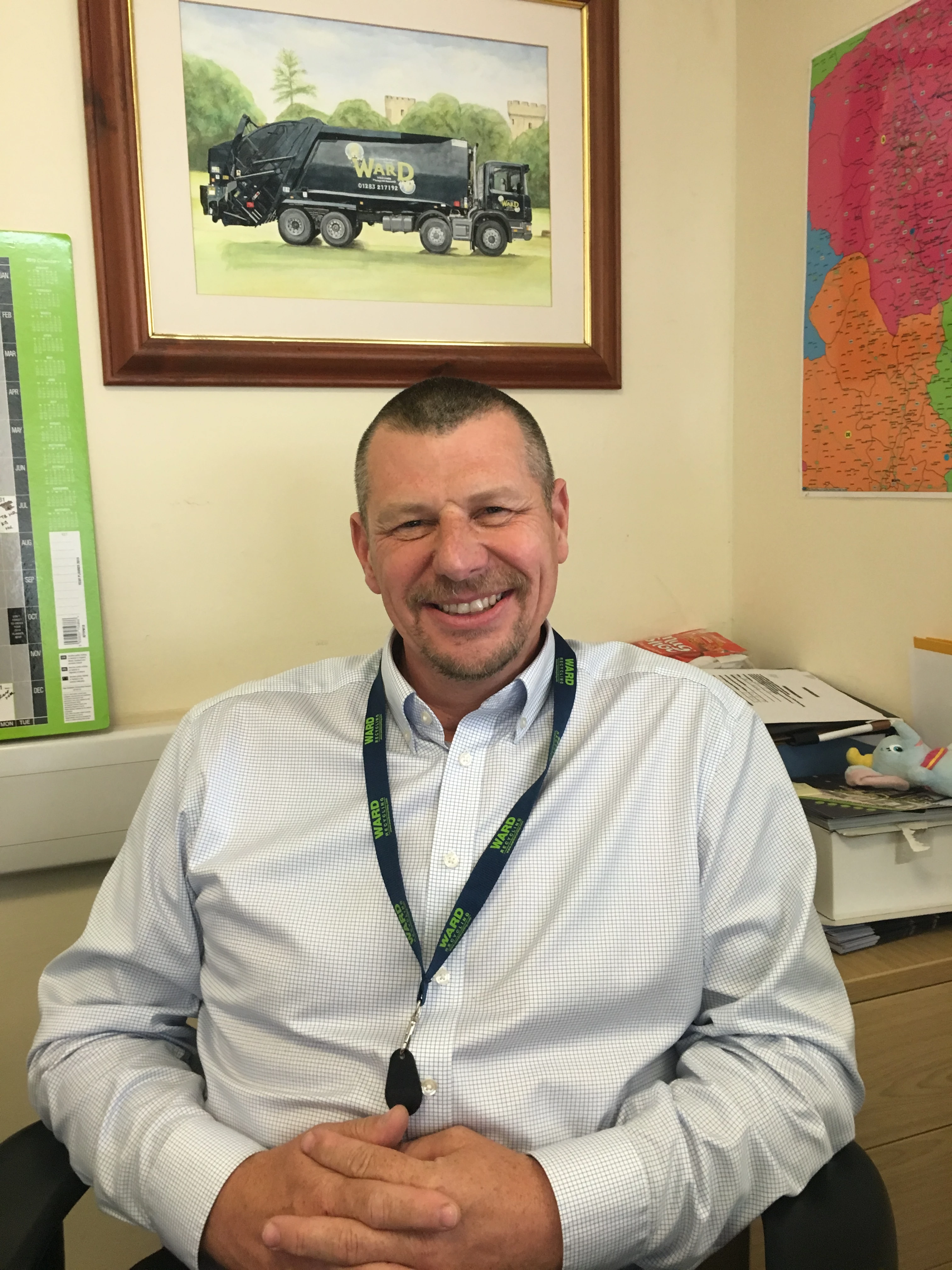 General Manager Waste and Logistics at Ward, Jim Wainwright