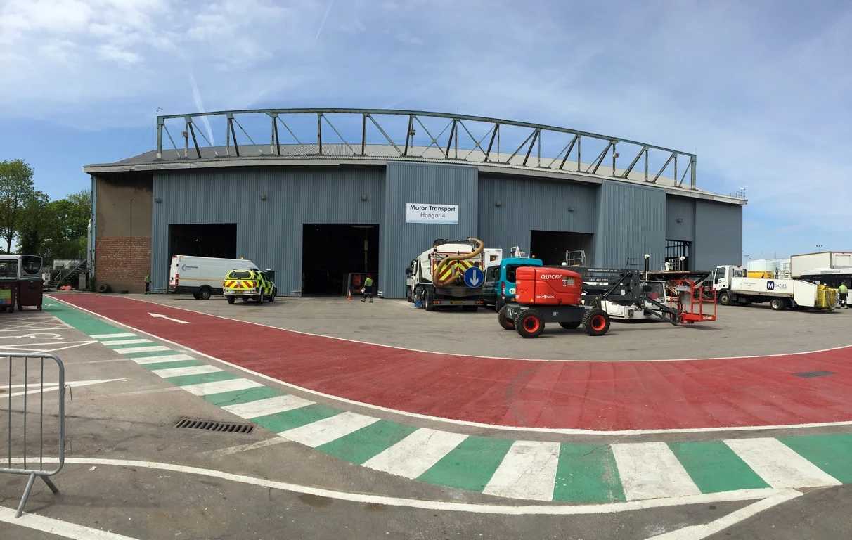 Hangar 4 at Manchester Airport