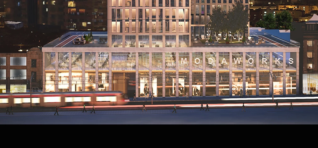 A CGI of Moda's Broad Street scheme in Birmingham