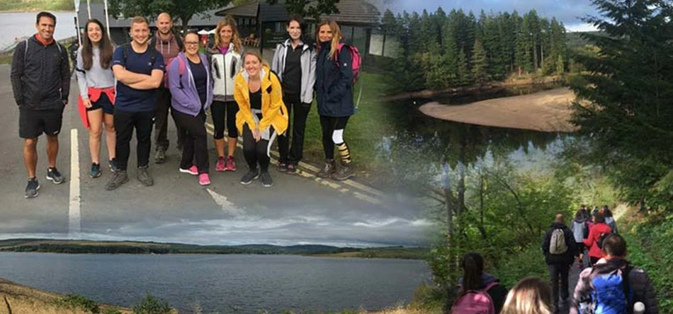 UNW Volunteers at Kielder Water