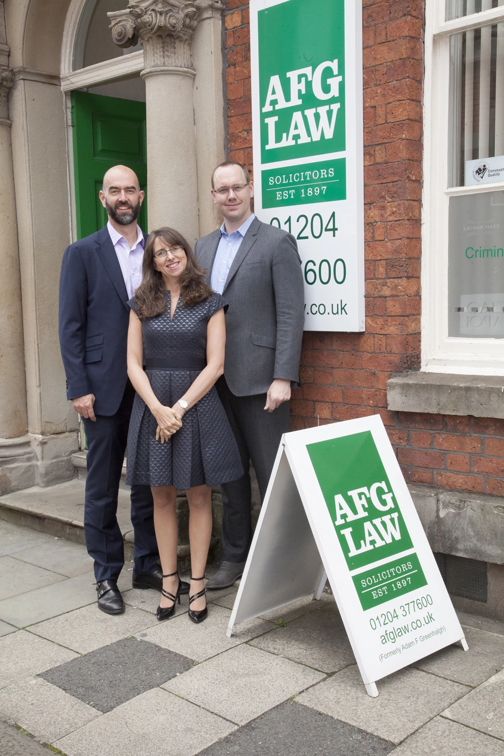 (L-R) Managing Director Greg French, Head of Dispute Resolution Aaron Marshall and Managing Director Anita Boardman