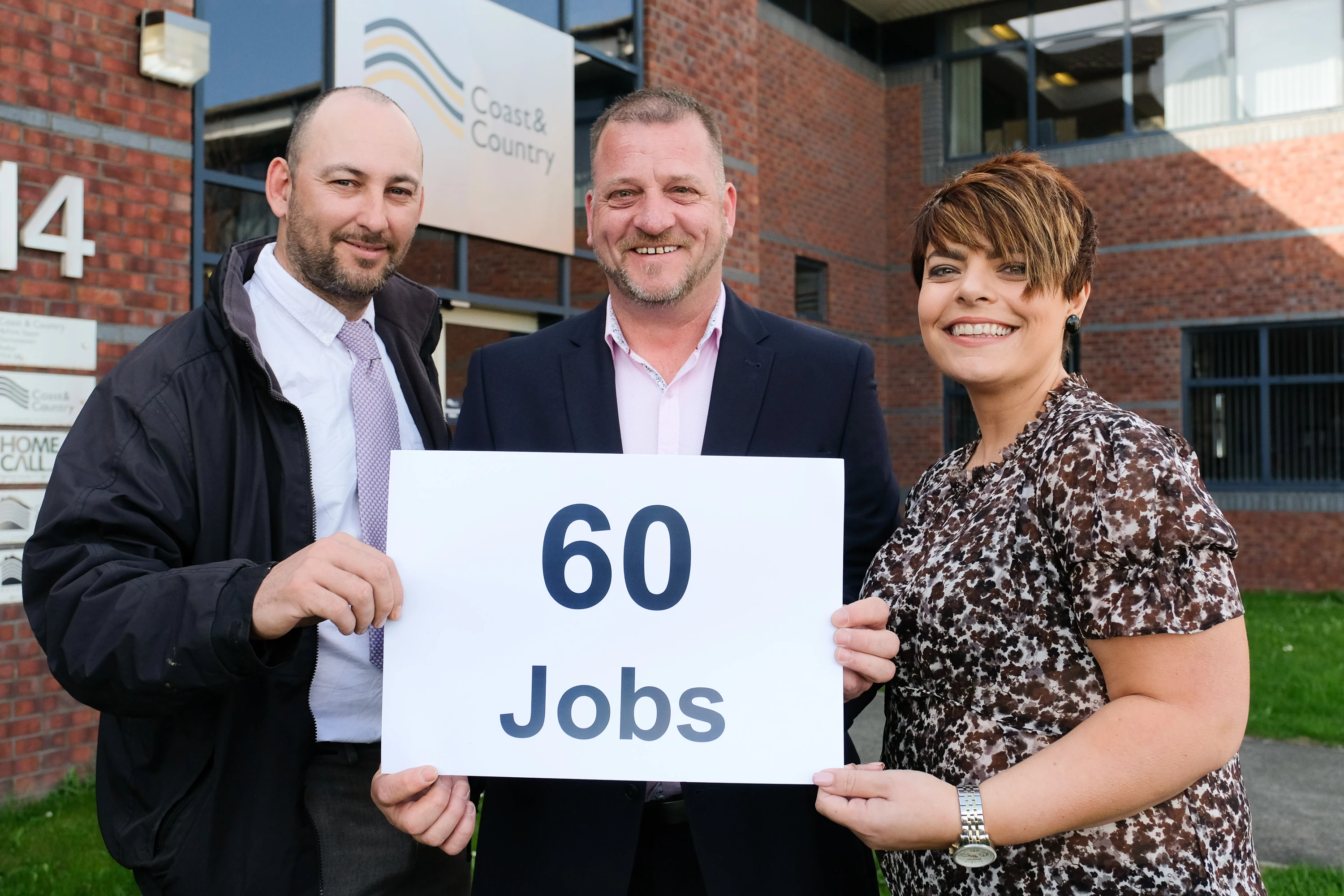 60 jobs created