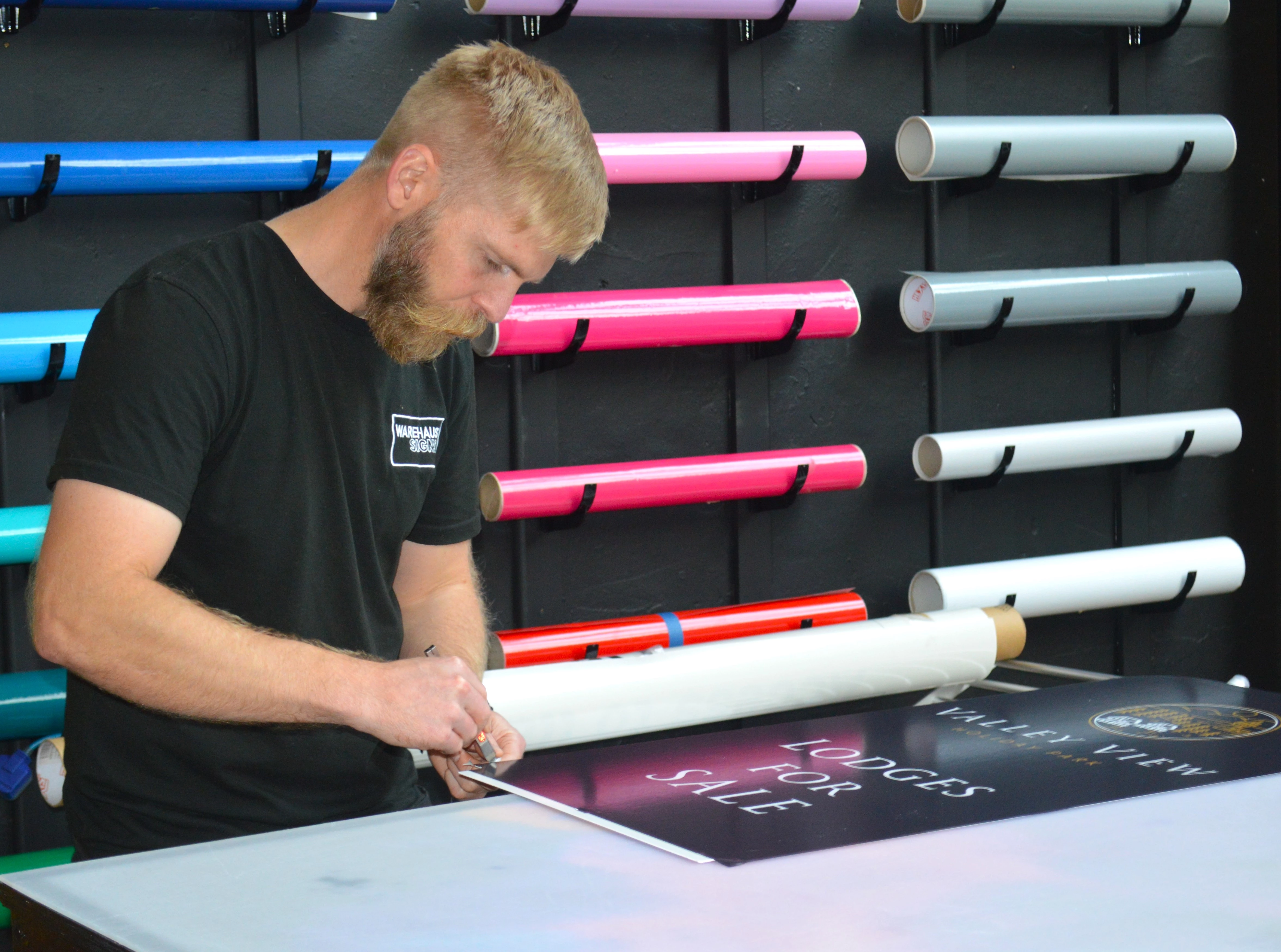 Warehaus is planning expansion of its innovative signage business