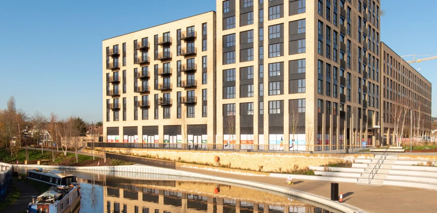 Artist impression of Greenford Quay © Greystar