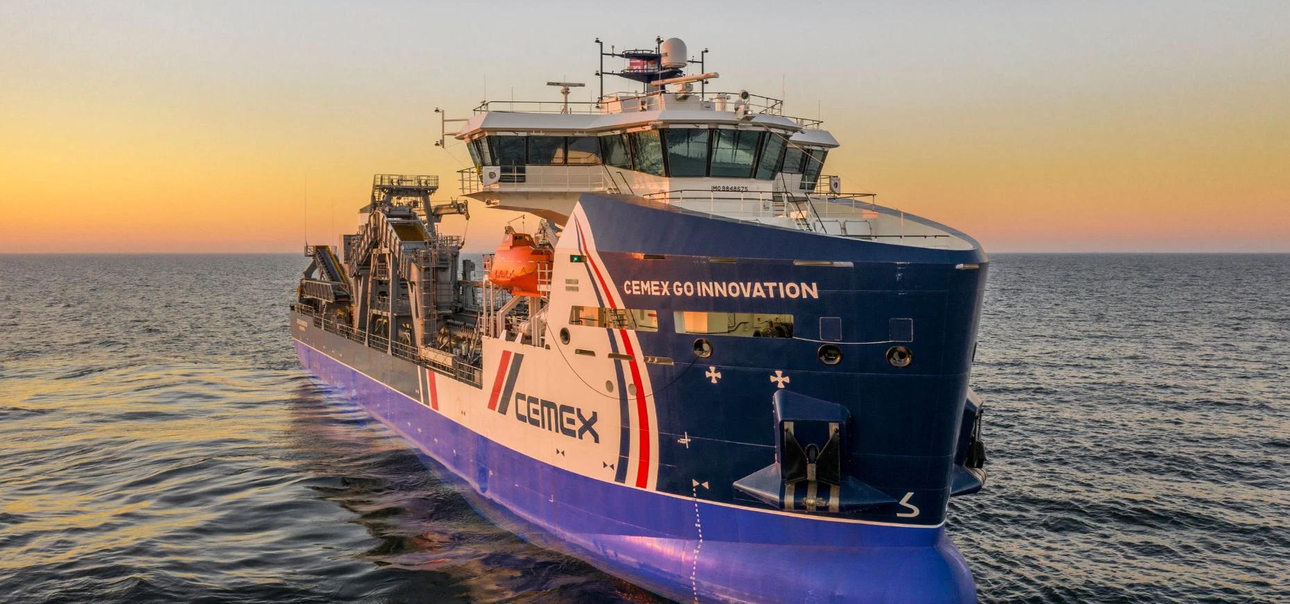 Cemex and partners receive further UK government funding for next development stage of more sustainable maritime technologies