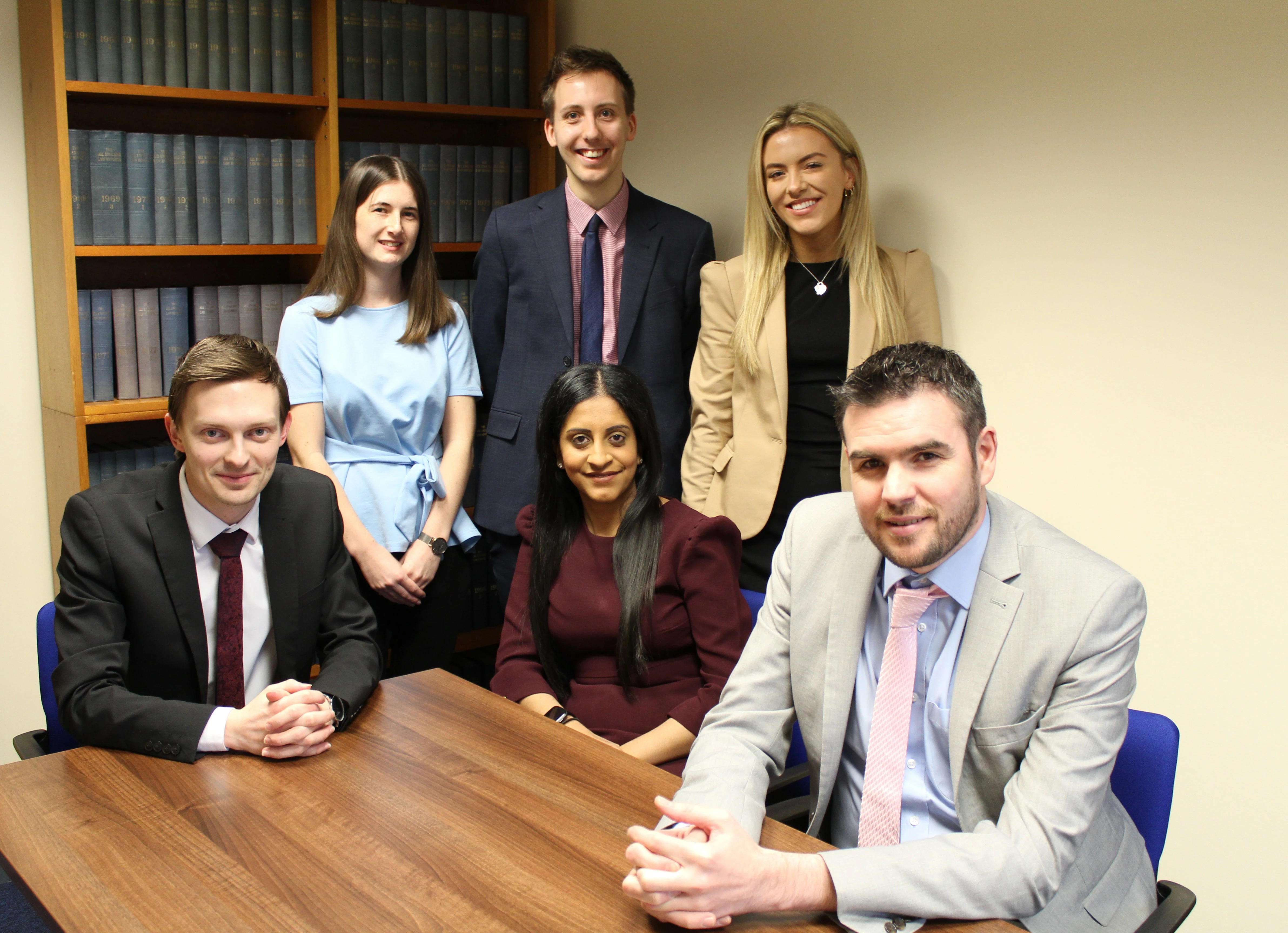 Punch Robson’s Chris Cunningham, Neelam Shan, Andrew Steel, (back left to right) Shannon Cranston, Josh Butterwick and Isobel Matthews