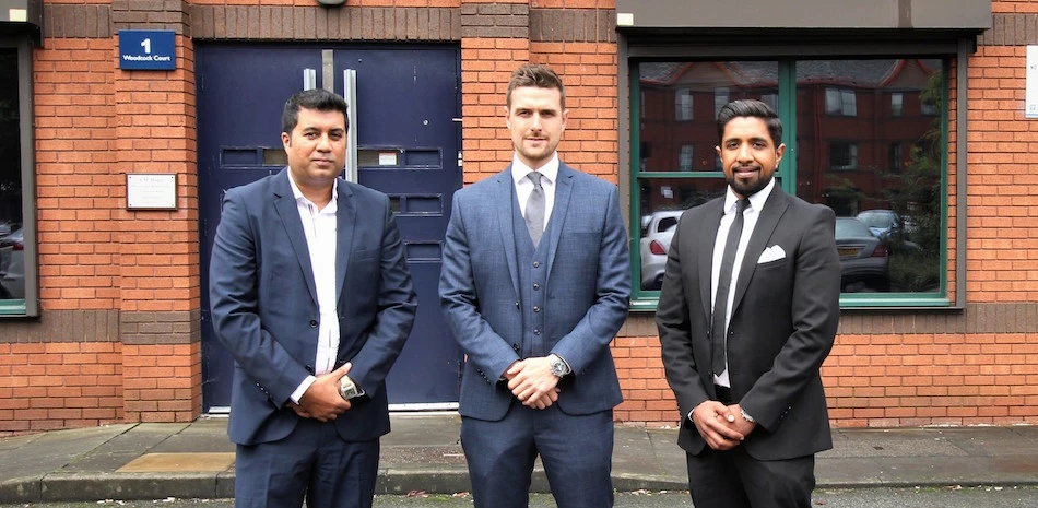 L-R: Atif Malik, Richard Reed and Ayyaz Ahmad