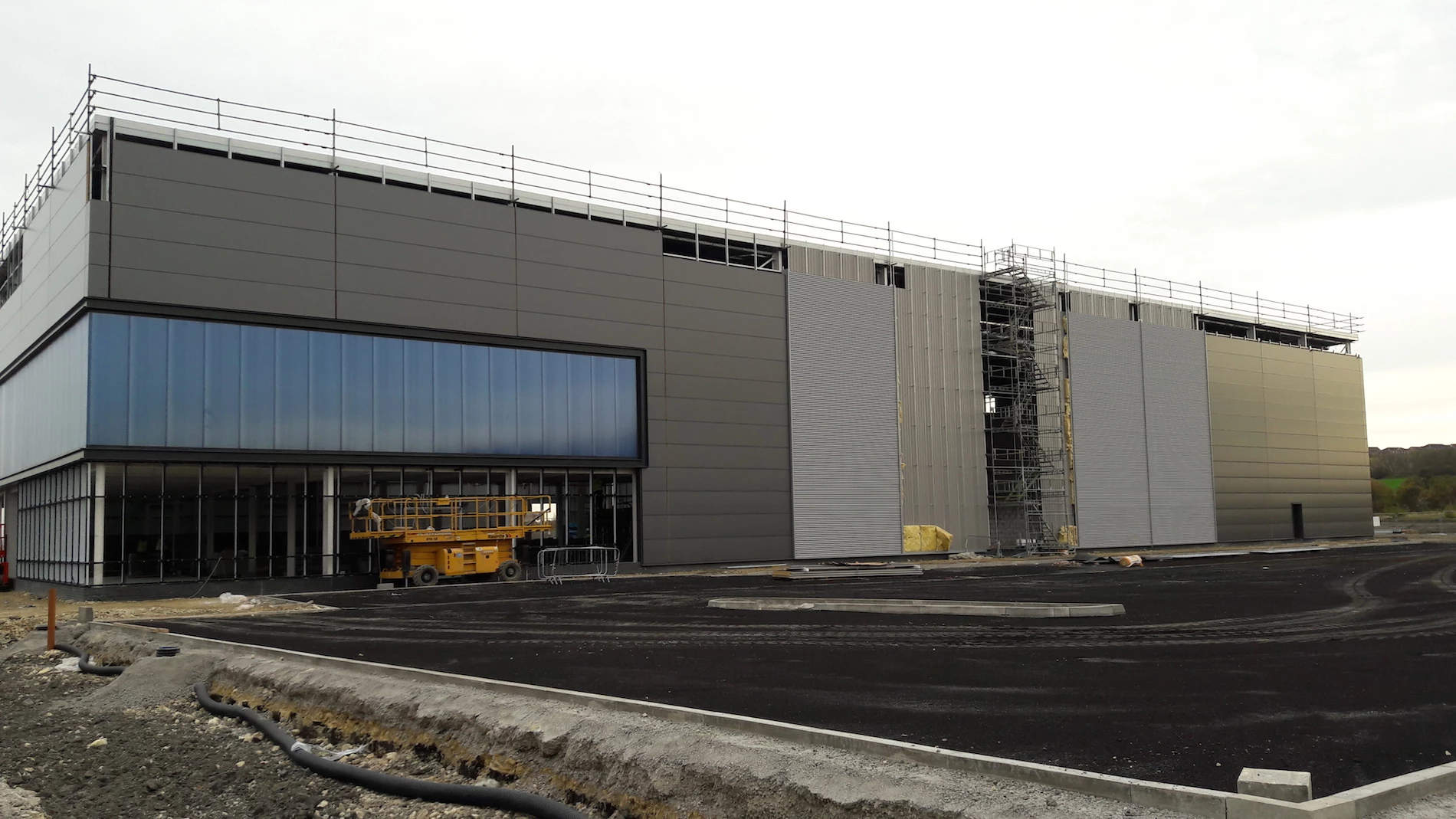 McLaren’s 75,000 sq ft Composite Technology Centre at the AMP in Rotherham.