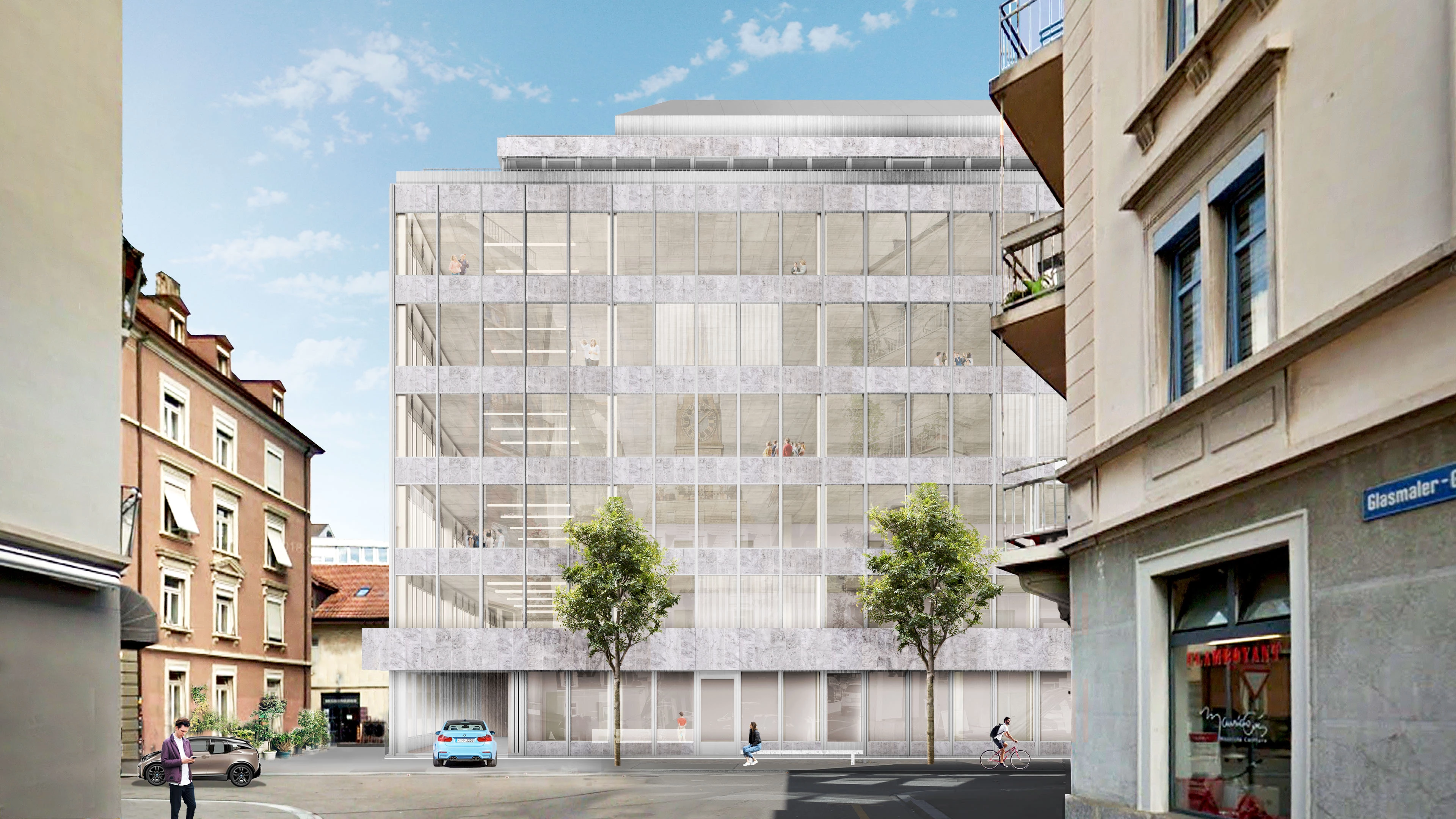 Swiss Prime Site's flagship sustainable building in Zurich with Eyrise glazing