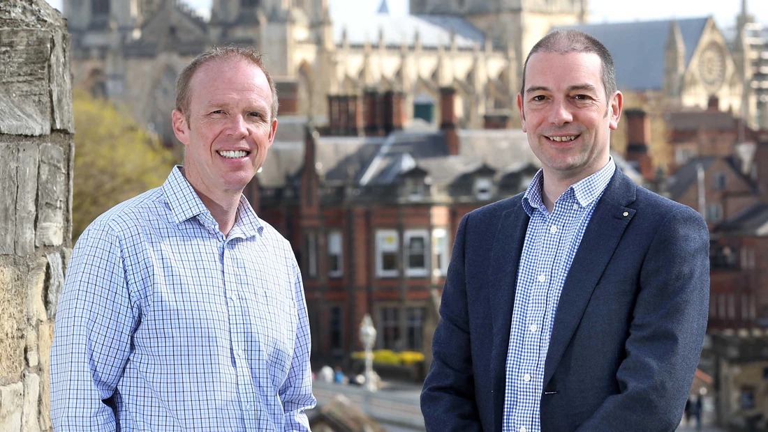 Incremental Solutions founders, Daniel Lee-Bursnall (L) and Lewis Gill