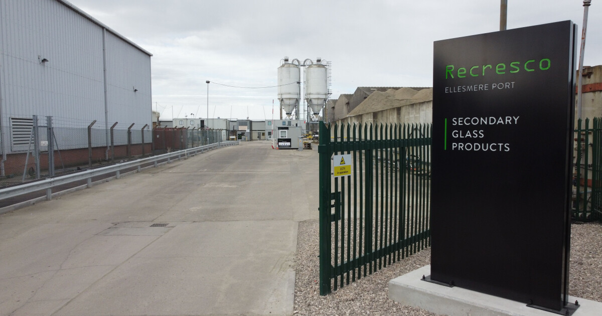 Developments at Ellesmere Port site gain momentum for glass recycling