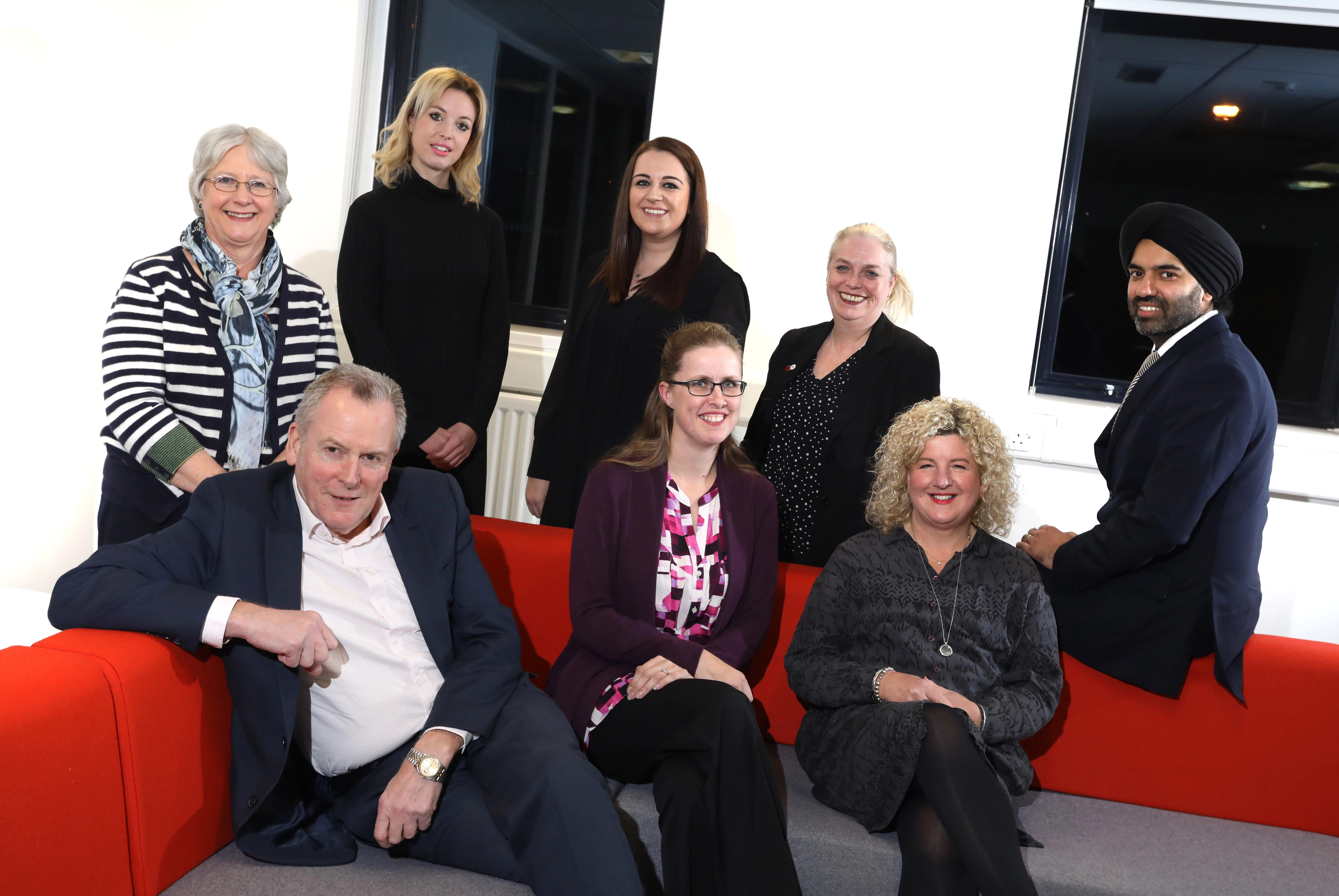 Members of the regional Northumberland, Tyne & Wear volunteer board